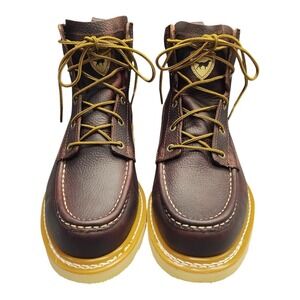 Irish Setter Ashby Work Boots Mens Size 10 Multi Soft Toe Oil Resistant Lace Up